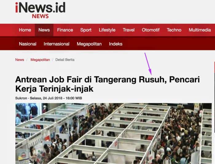 mencari pekerjaan di jaman sekarang