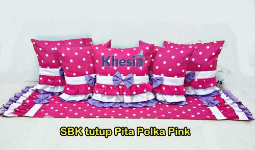 Set Sarung Bantal Kursi Tamu Minimalis Ala Khesia