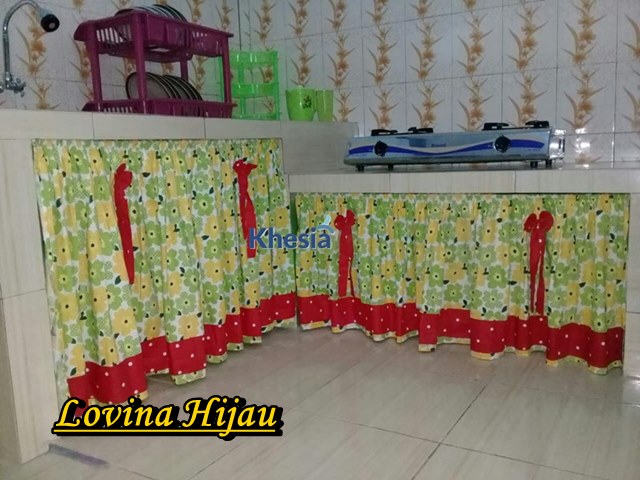 Gorden Kolong Dapur Gambar