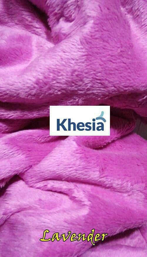 jual selimut warna lavender